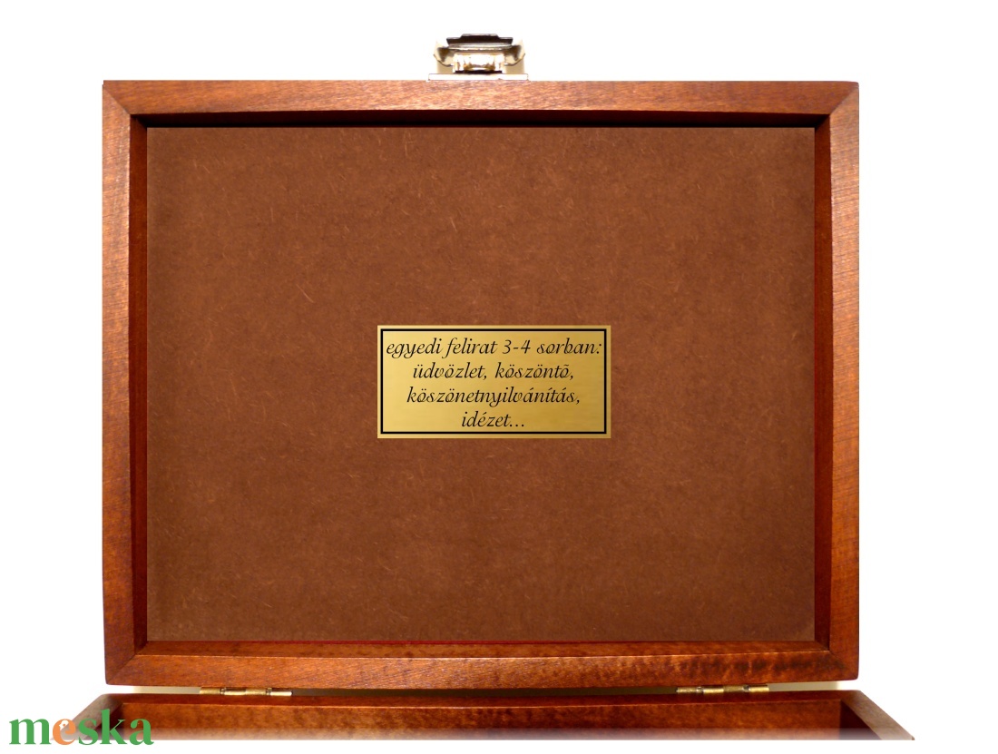 Nagyméretű Ékszeres Teás Díszdoboz Tároló doboz matyó motívummal #23 - ékszer - ékszertartó - ékszerdoboz - Meska.hu