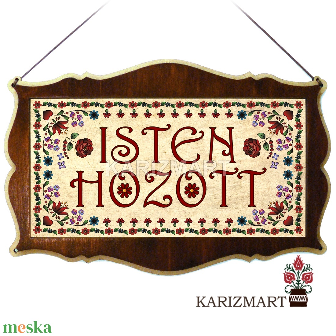 Ajtótábla Isten hozott kalocsai motívummal Egyedi nevekkel #AT01-5 - otthon & életmód - dekoráció - ajtó- és ablak dekoráció - ajtótábla - Meska.hu Ajtótábla Isten hozott kalocsai motívummal Egyedi nevekkel #AT01-5 - otthon & életmód - dekoráció - ajtó- és ablak dekoráció - ajtótábla - Meska.hu