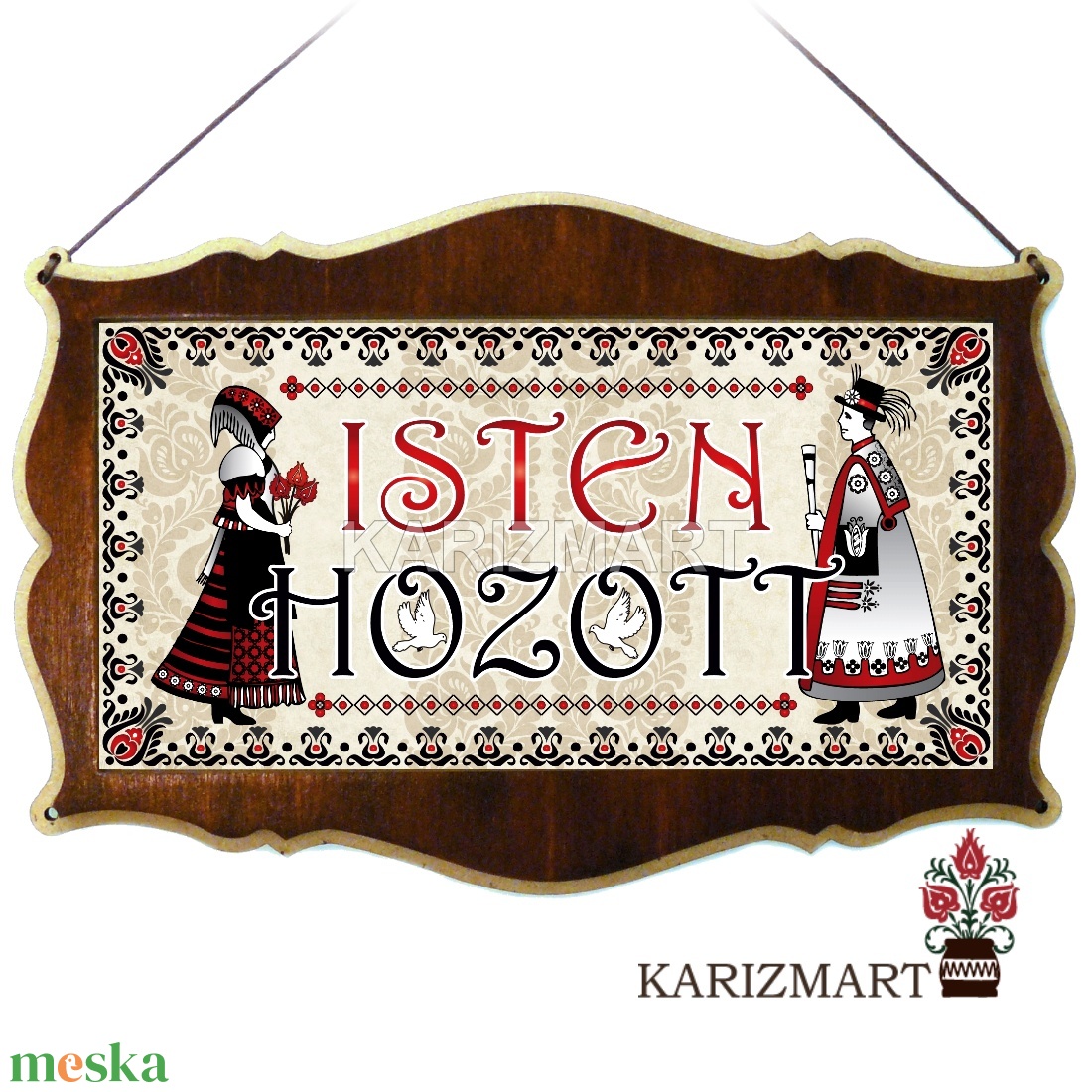 Ajtótábla Isten hozott népies pár motívummal Egyedi nevekkel #AT01-9 - otthon & életmód - dekoráció - ajtó- és ablak dekoráció - ajtótábla - Meska.hu Ajtótábla Isten hozott népies pár motívummal Egyedi nevekkel #AT01-9 - otthon & életmód - dekoráció - ajtó- és ablak dekoráció - ajtótábla - Meska.hu