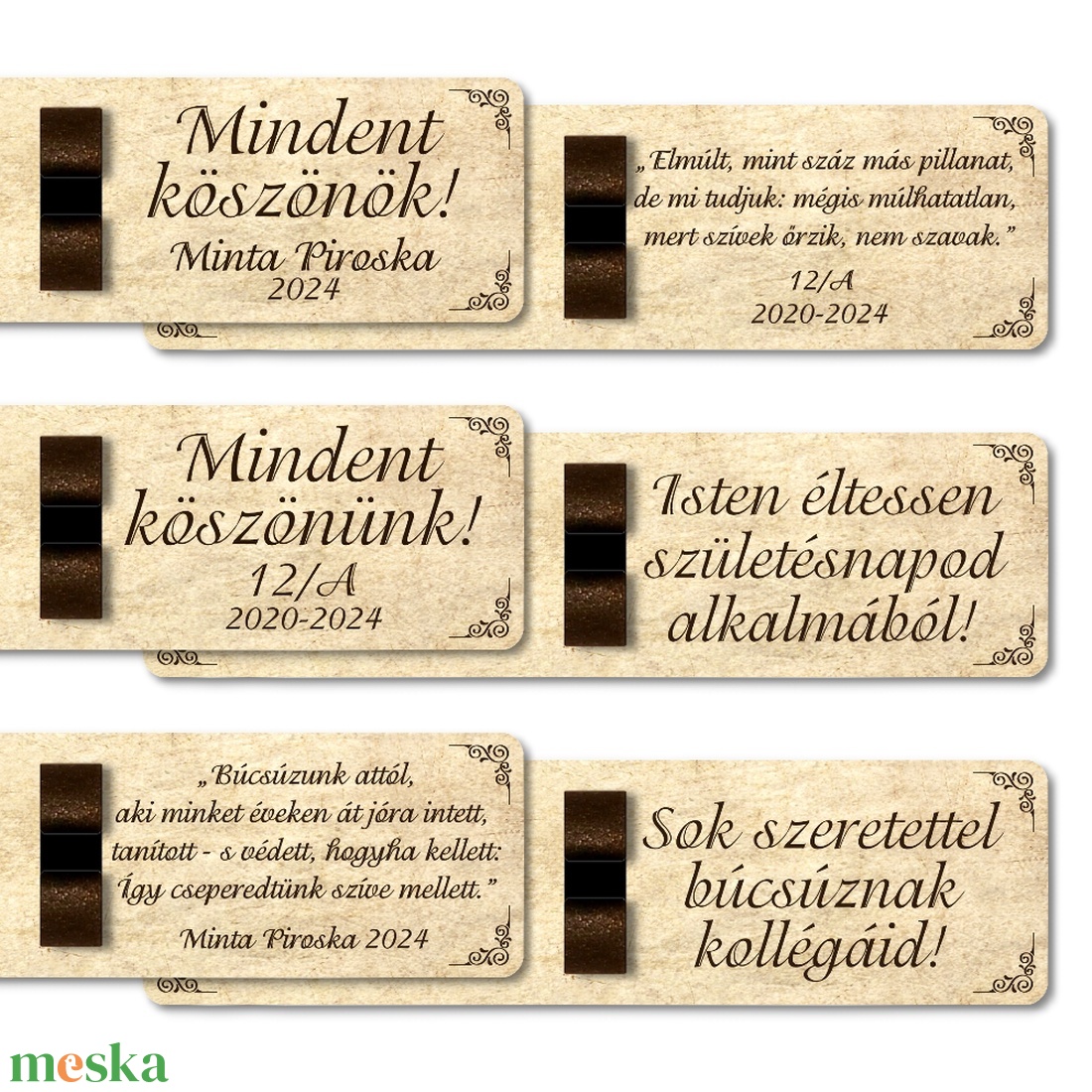 Tolltartó , választható minta, egyedi felirat, gravírozott toll #3 - otthon & életmód - papír, írószer - ceruza & toll - Meska.hu