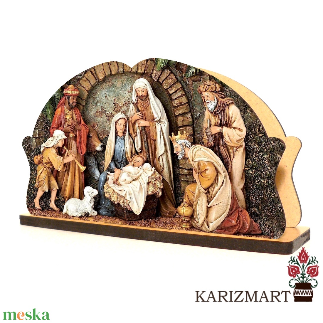 Szalvétatartó #SZT02-7 - karácsony - karácsonyi lakásdekoráció - ünnepi asztaldekoráció - Meska.hu