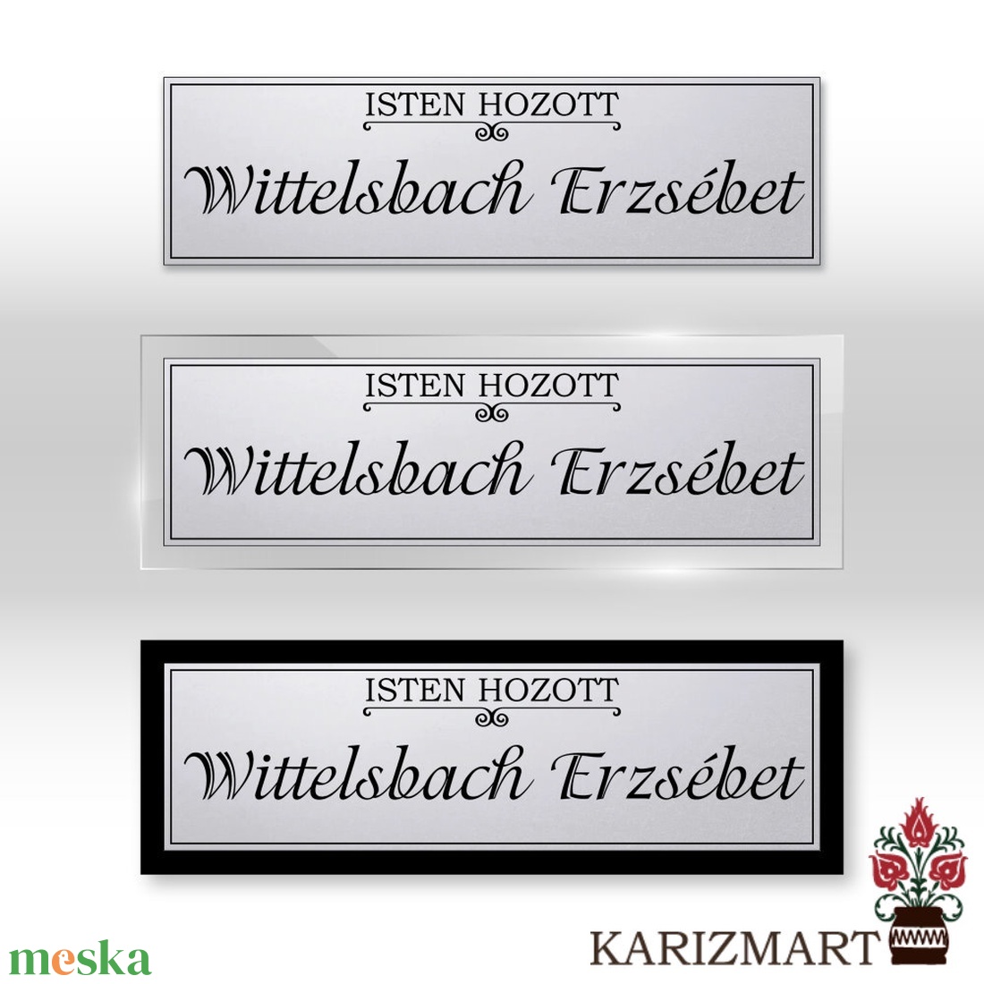 Ajtó névtábla, Ajtótábla 2 különböző színben #NT01-4 - otthon & életmód - dekoráció - ajtó- és ablak dekoráció - ajtótábla - Meska.hu Ajtó névtábla, Ajtótábla 2 különböző színben #NT01-4 - otthon & életmód - dekoráció - ajtó- és ablak dekoráció - ajtótábla - Meska.hu