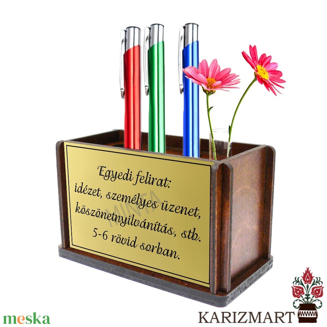 Ajándék tanárnak Írószertartó, tolltartó, egyedi felirattal, virágtartóval, golyóstollal #IT01-09 - otthon & életmód - papír, írószer - ceruza & toll - Meska.hu Ajándék tanárnak Írószertartó, tolltartó, egyedi felirattal, virágtartóval, golyóstollal #IT01-09 - otthon & életmód - papír, írószer - ceruza & toll - Meska.hu