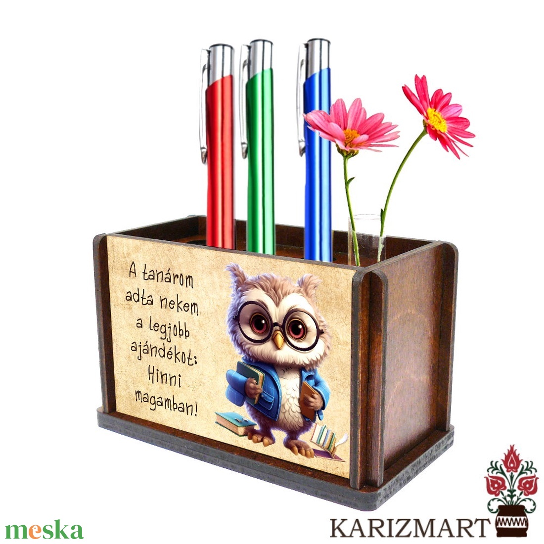 Ajándék tanárnak, tanárnőnek, óvónéninek, dadusnak Írószertartó, tolltartó, egyedi felirattal, virágtartóval #IT01-06 - otthon & életmód - tárolás & rendszerezés - íróasztali tároló - Meska.hu Ajándék tanárnak, tanárnőnek, óvónéninek, dadusnak Írószertartó, tolltartó, egyedi felirattal, virágtartóval #IT01-06 - otthon & életmód - tárolás & rendszerezés - íróasztali tároló - Meska.hu