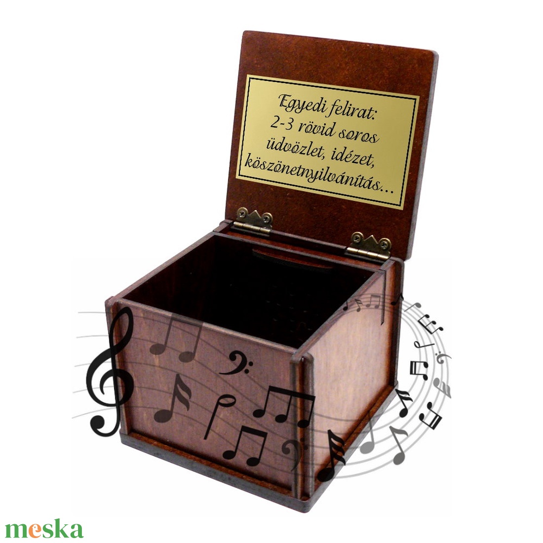  Zenélő doboz Zenedoboz Rózsák #ZD01-17 - otthon & életmód - dekoráció - asztal és polc dekoráció - zenedoboz - Meska.hu