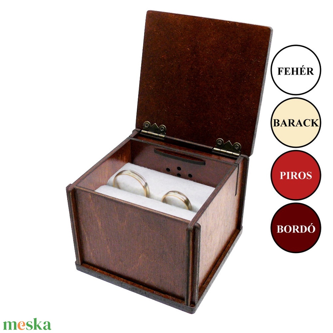  Zenélő doboz Zenedoboz sárközi motívummal #ZD01-9 - otthon & életmód - dekoráció - asztal és polc dekoráció - díszdoboz - Meska.hu