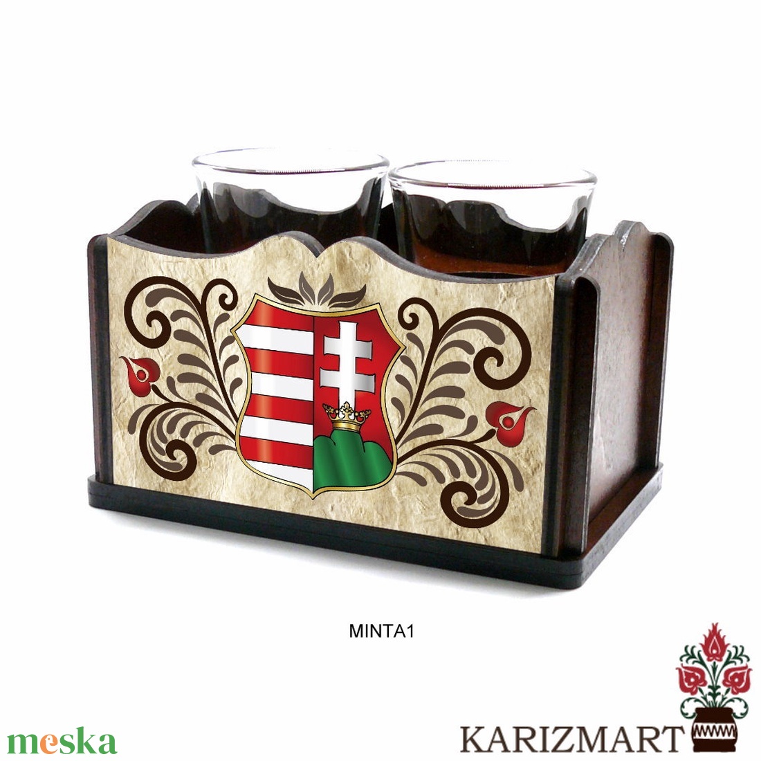 2db-os Pohárkészlet választható mintával #PK2 - otthon & életmód - konyhafelszerelés, tálalás - tálalás - pálinkás poharak, szettek - Meska.hu