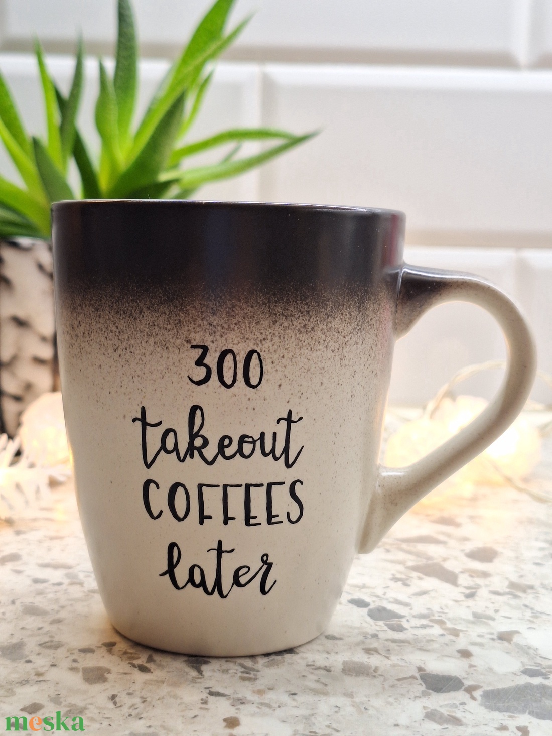 Taylor Swift bögre - 300 Takeout coffees later - otthon & életmód - konyhafelszerelés, tálalás - tálalás - bögre & csésze - Meska.hu
