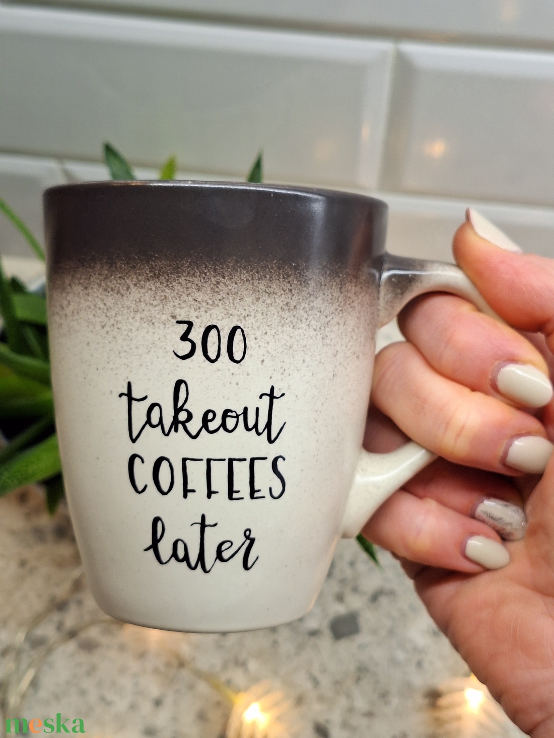 Taylor Swift bögre - 300 Takeout coffees later - otthon & életmód - konyhafelszerelés, tálalás - tálalás - bögre & csésze - Meska.hu
