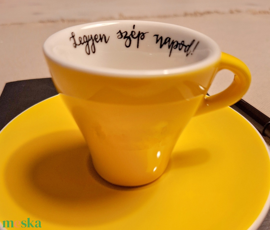 Kávéscsésze egyedi feliratozása - otthon & életmód - konyhafelszerelés, tálalás - tálalás - bögre & csésze - Meska.hu