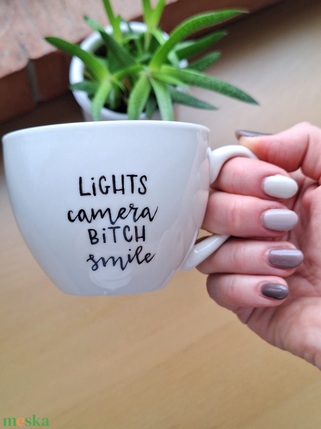 Taylor Swift bögre - Lights, camera... - otthon & életmód - konyhafelszerelés, tálalás - tálalás - bögre & csésze - Meska.hu