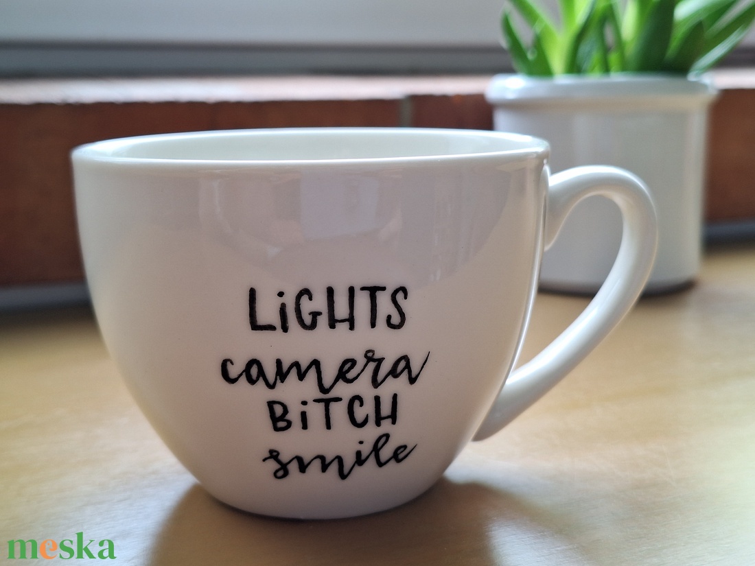 Taylor Swift bögre - Lights, camera... - otthon & életmód - konyhafelszerelés, tálalás - tálalás - bögre & csésze - Meska.hu