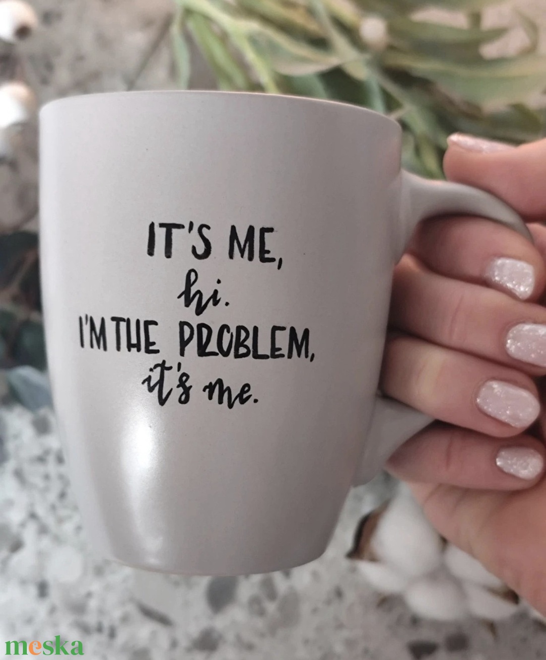 Taylor Swift bögre - It's me - otthon & életmód - konyhafelszerelés, tálalás - tálalás - bögre & csésze - Meska.hu