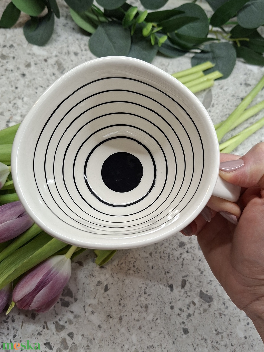 Bridgerton bögre - Tea - otthon & életmód - konyhafelszerelés, tálalás - tálalás - bögre & csésze - Meska.hu