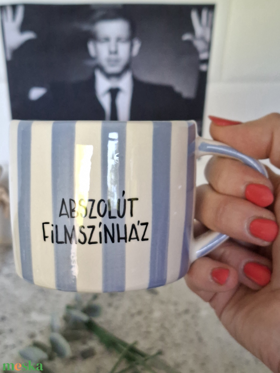 Magyar Péter bögre Abszolút filmszínház - otthon & életmód - konyhafelszerelés, tálalás - tálalás - bögre & csésze - Meska.hu