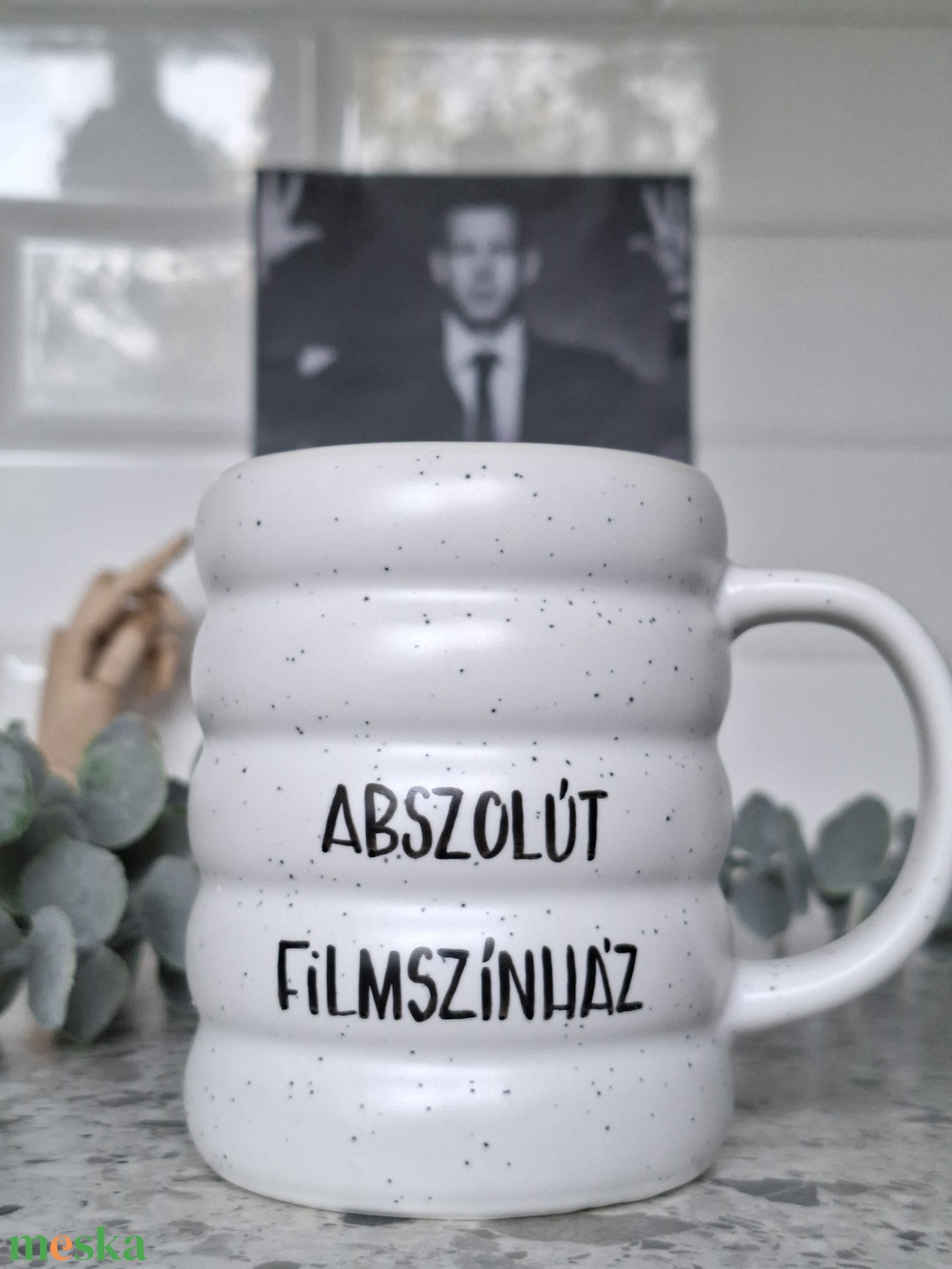 Magyar Péter bögre -  Abszolút filmszínház - otthon & életmód - konyhafelszerelés, tálalás - tálalás - bögre & csésze - Meska.hu