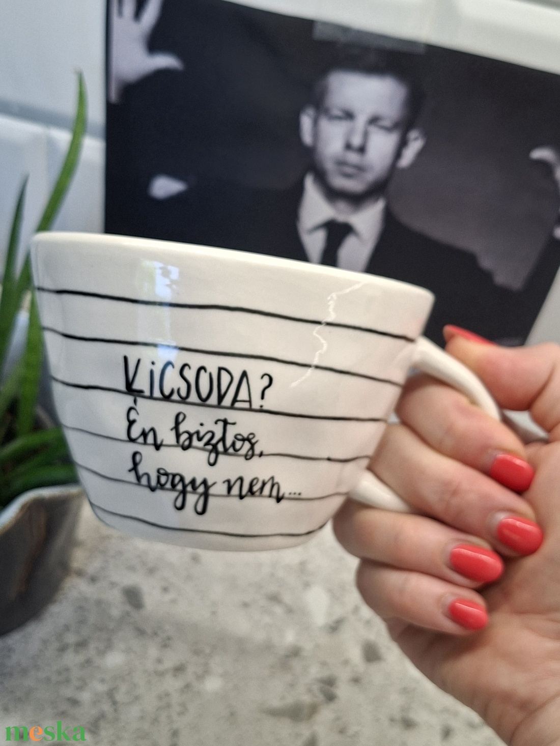 Magyar Péter bögre - Kicsoda? - otthon & életmód - konyhafelszerelés, tálalás - tálalás - bögre & csésze - Meska.hu