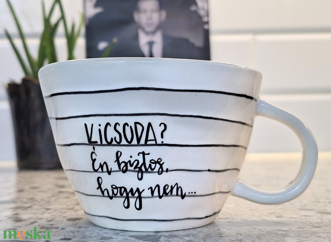 Magyar Péter bögre - Kicsoda? - otthon & életmód - konyhafelszerelés, tálalás - tálalás - bögre & csésze - Meska.hu