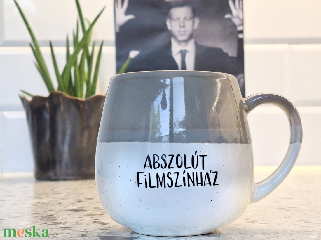 Magyar Péter bögre - Abszolút filmszínház - otthon & életmód - konyhafelszerelés, tálalás - tálalás - bögre & csésze - Meska.hu