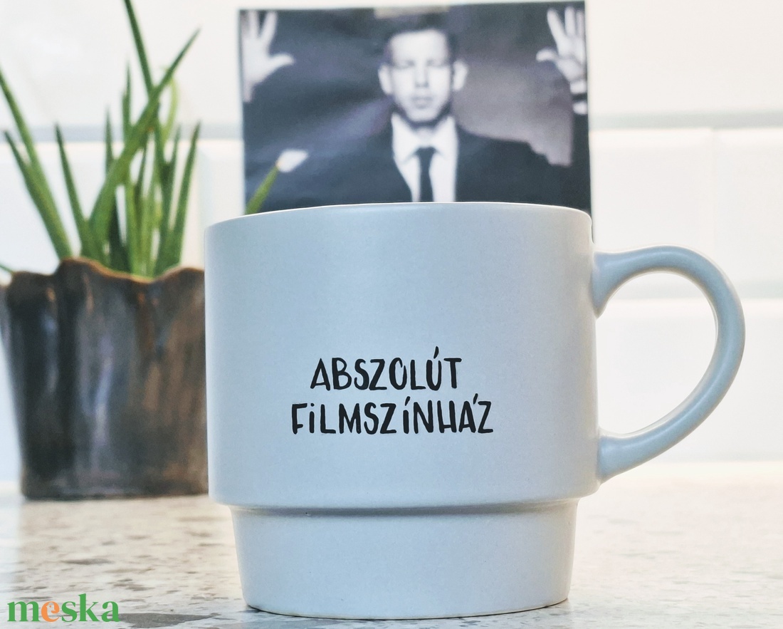 Magyar Péter bögre Abszolút filmszínház - otthon & életmód - konyhafelszerelés, tálalás - tálalás - bögre & csésze - Meska.hu