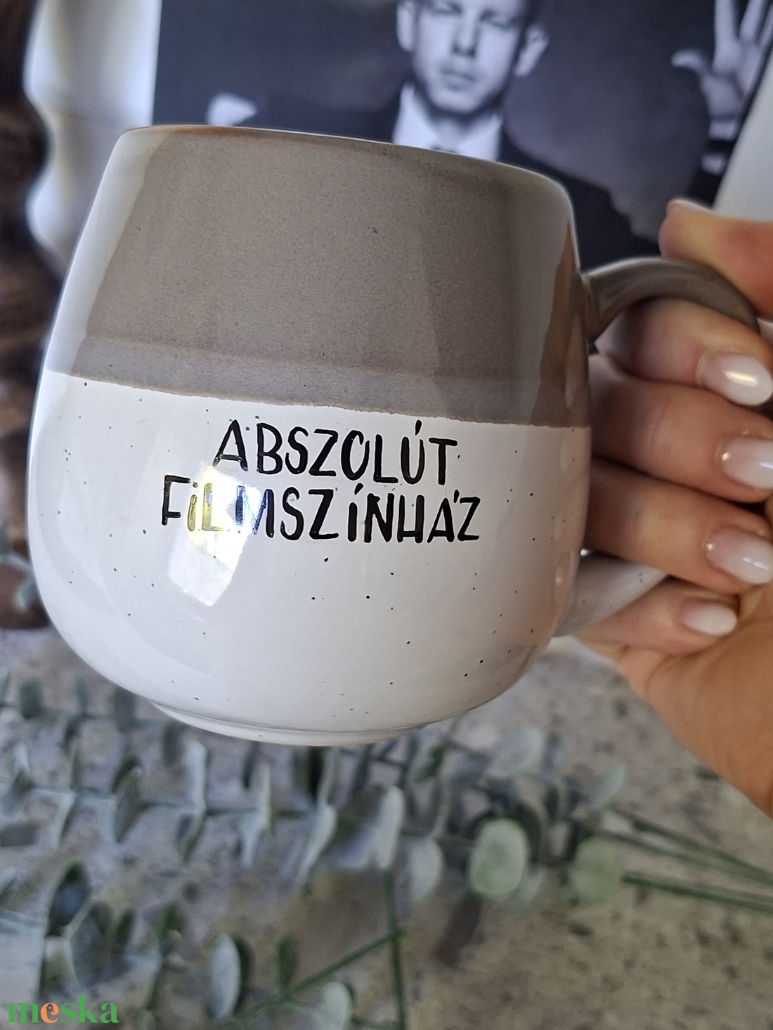 Magyar Péter bögre - Abszolút filmszínház - otthon & életmód - konyhafelszerelés, tálalás - tálalás - bögre & csésze - Meska.hu