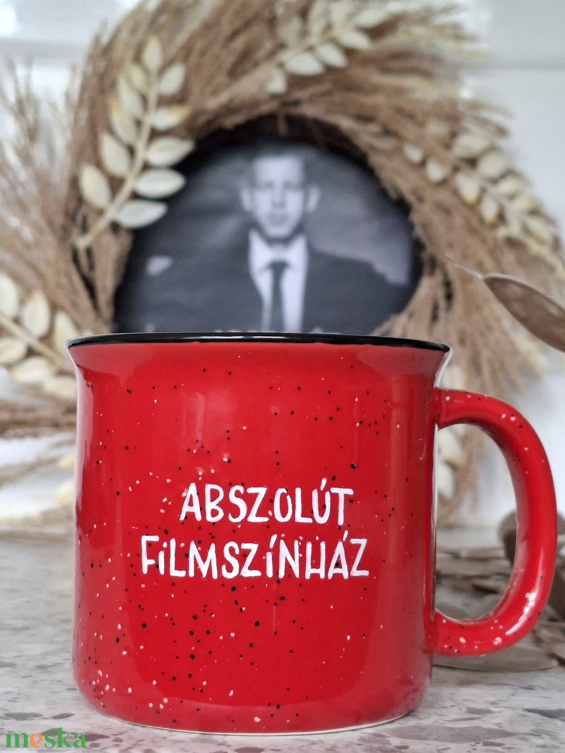 Magyar Péter bögre - Abszolút filmszínház - otthon & életmód - konyhafelszerelés, tálalás - tálalás - bögre & csésze - Meska.hu