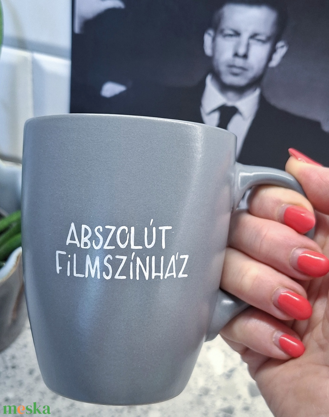 Magyar Péter bögre Abszolút filmszínház - otthon & életmód - konyhafelszerelés, tálalás - tálalás - bögre & csésze - Meska.hu