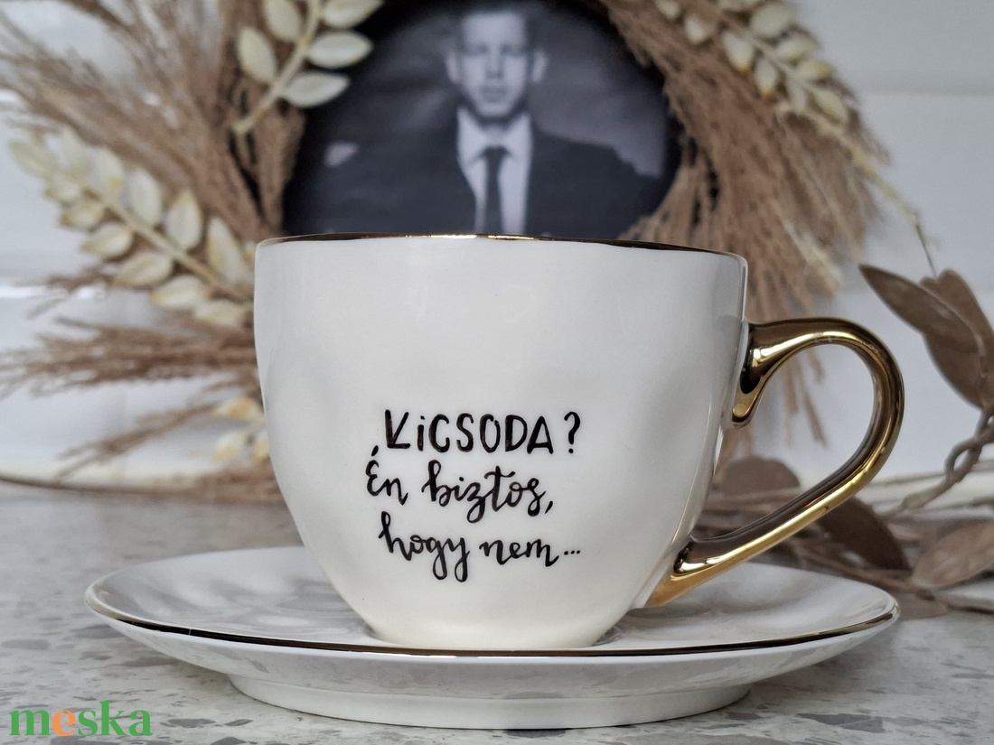 Magyar Péter bögre Kicsoda? - otthon & életmód - konyhafelszerelés, tálalás - tálalás - bögre & csésze - Meska.hu