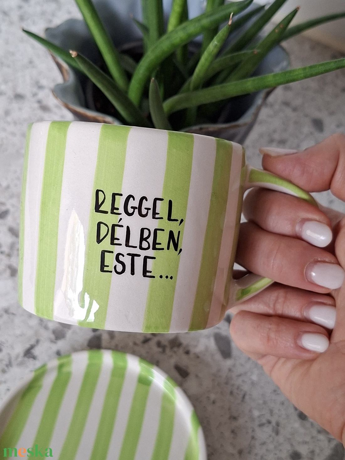 Magyar Péter bögre Reggel, délben, este - otthon & életmód - konyhafelszerelés, tálalás - tálalás - bögre & csésze - Meska.hu