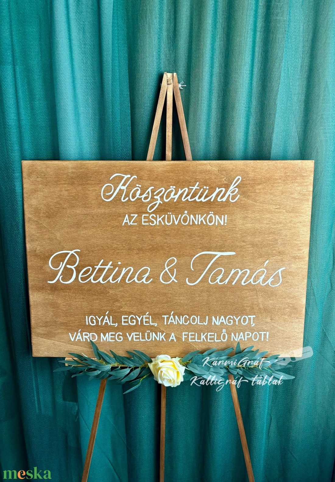Esküvői köszöntő tábla - esküvő - dekoráció - tábla & jelzés - Meska.hu Esküvői köszöntő tábla - esküvő - dekoráció - tábla & jelzés - Meska.hu