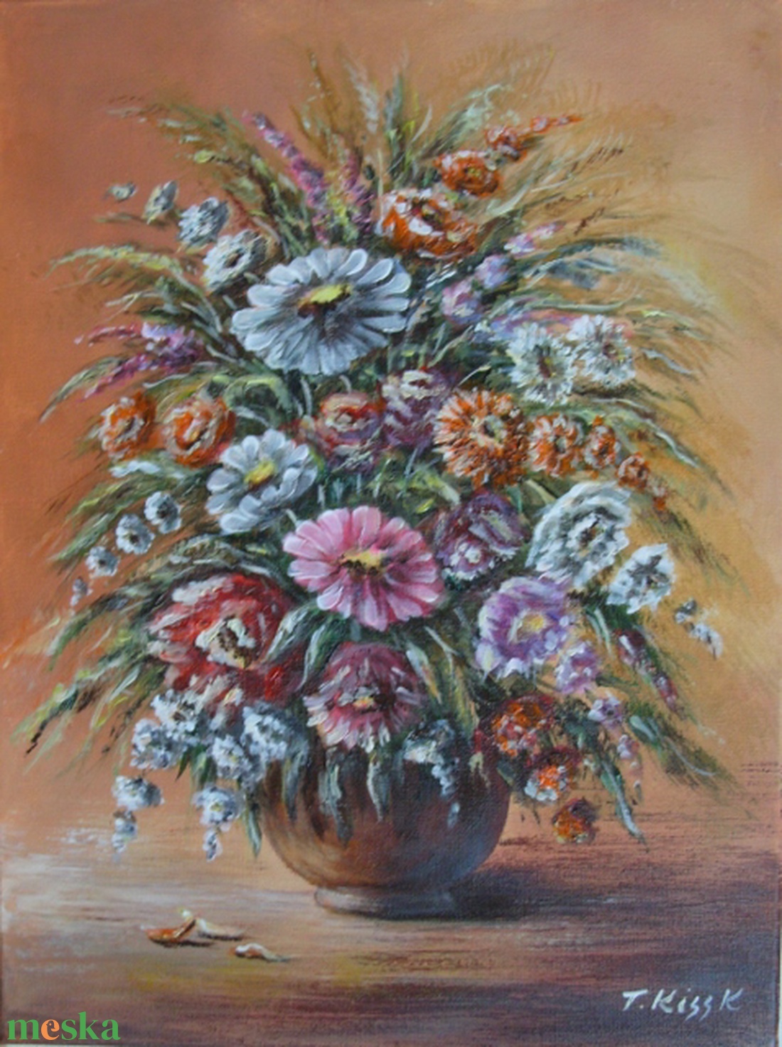 Akril festmény vászonra festve - művészet - festmény - akril - Meska.hu