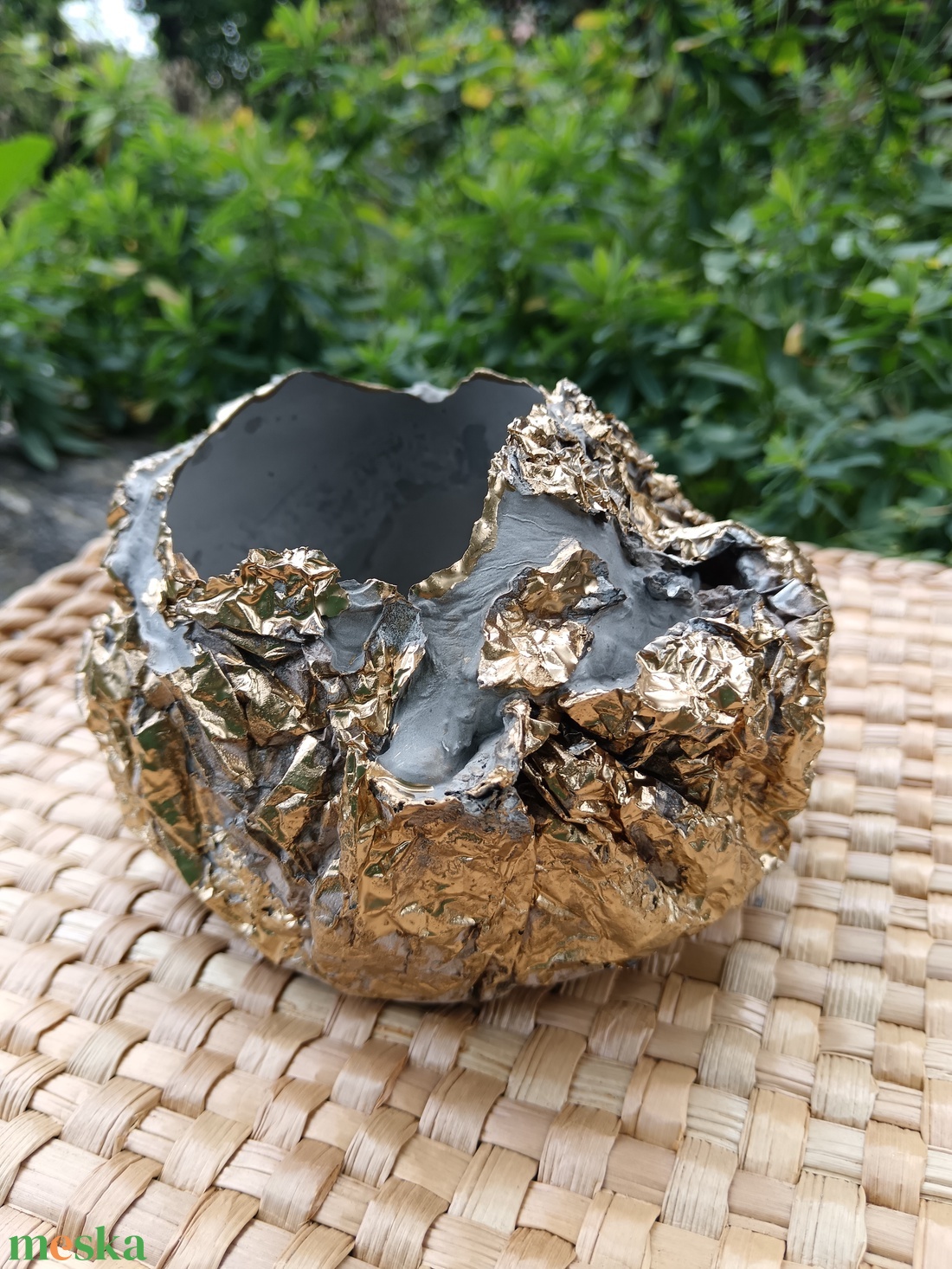 Szabálytalan beton tálka - ékszer - ékszertartó - ékszertartó tál - Meska.hu