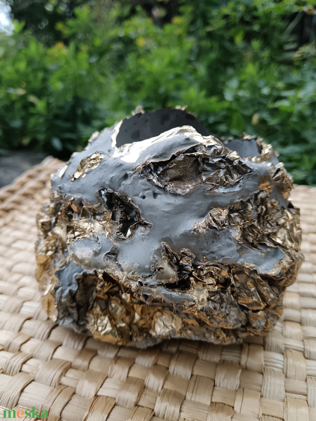 Szabálytalan beton tálka - ékszer - ékszertartó - ékszertartó tál - Meska.hu