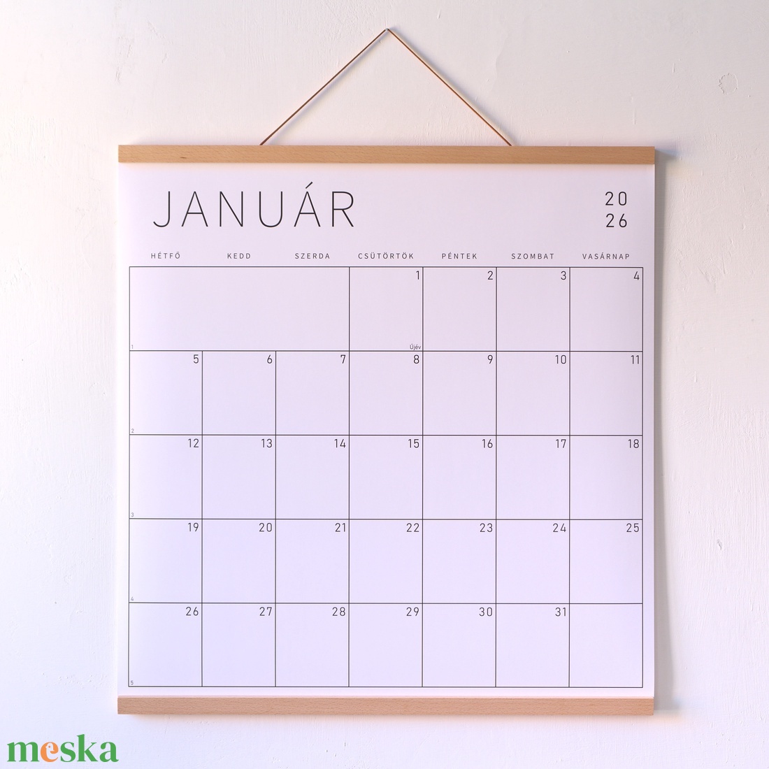 GRÁF havi tervező / óriás poszternaptár - otthon & életmód - papír, írószer - naptár & tervező - Meska.hu