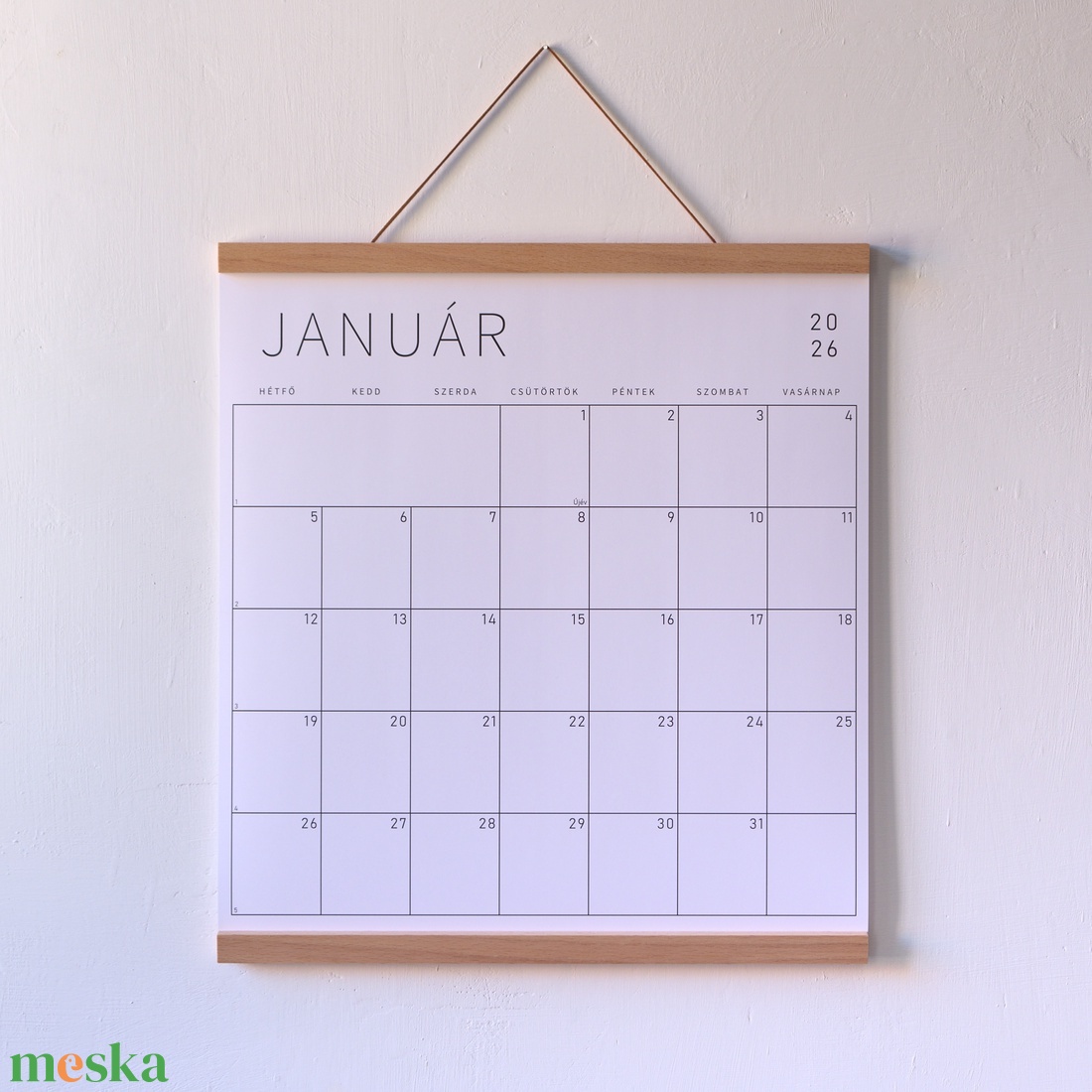 GRÁF havi tervező / nagyméretű poszternaptár - otthon & életmód - papír, írószer - naptár & tervező - Meska.hu