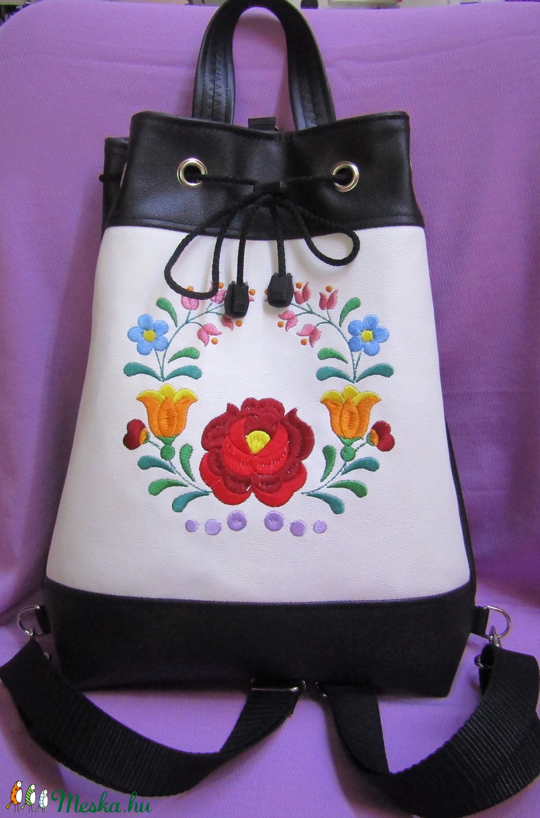 Hátizsák variálható - táska & tok - hátizsák - hátizsák - Meska.hu