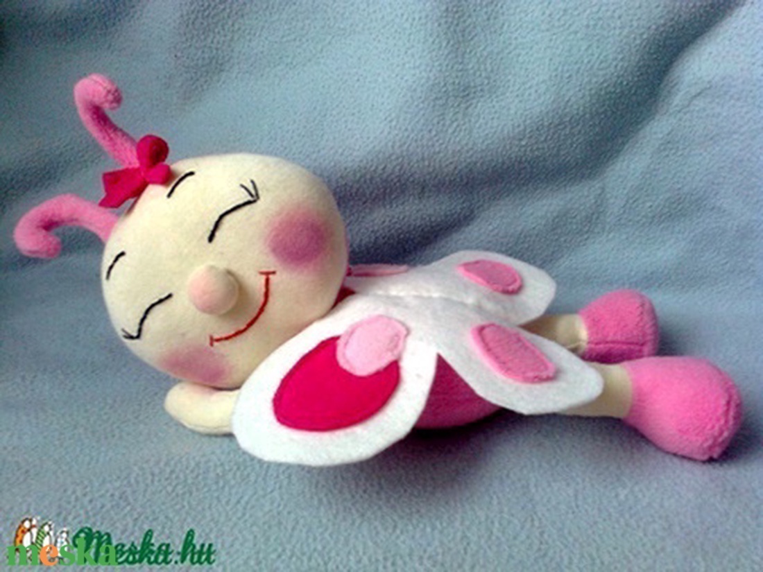 Szundi Kati, pillangó, méhecske - játék & sport - plüssállat & játékfigura - más figura - Meska.hu