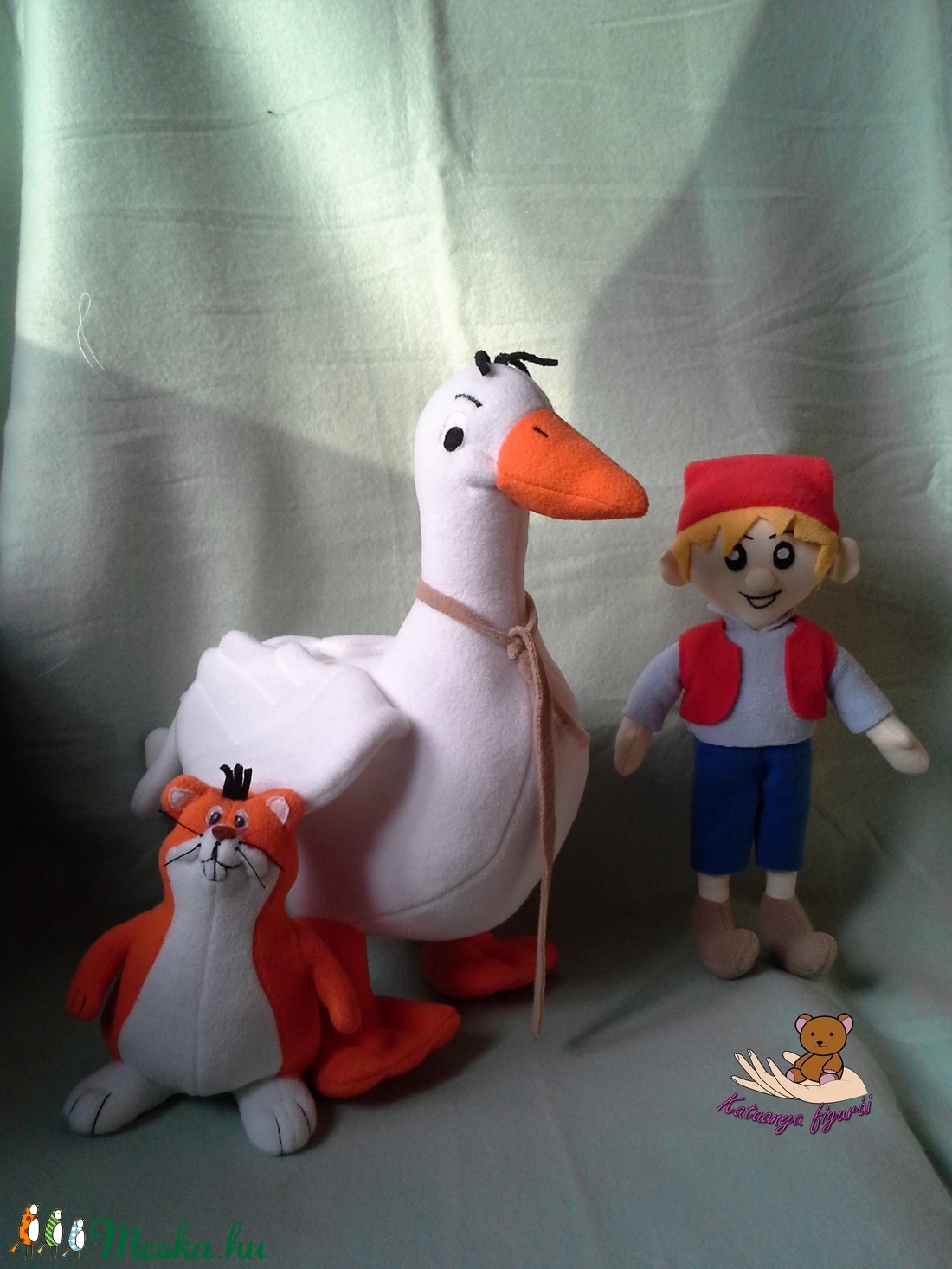 Nils Holgersson, Márton lúd és Pocok -  - Meska.hu