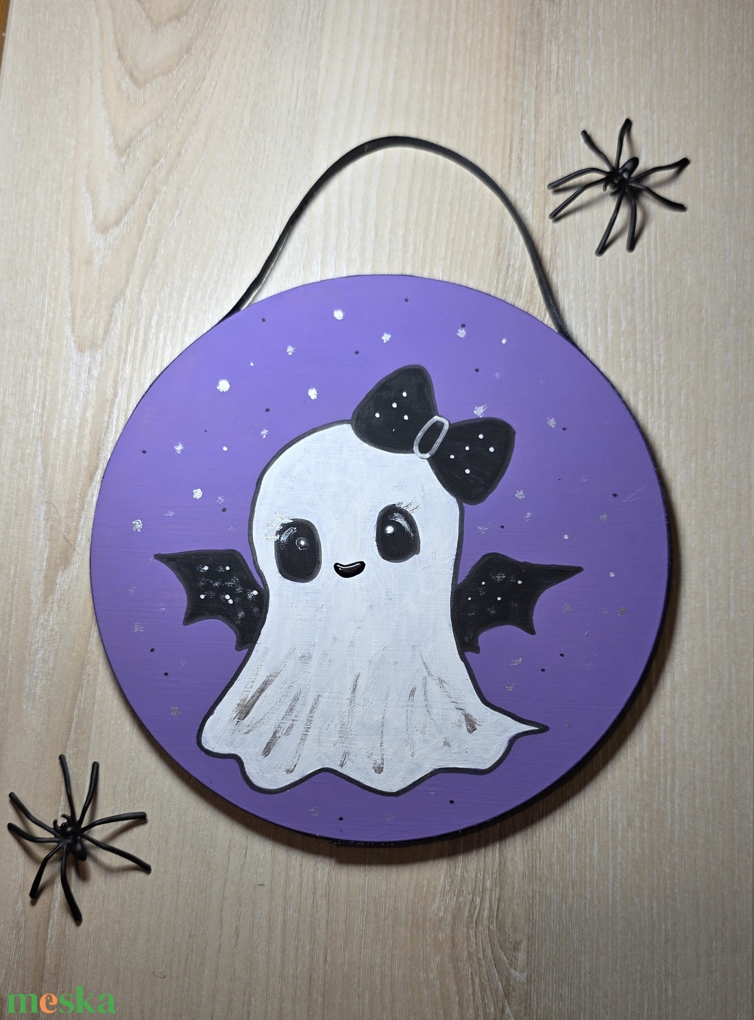 Halloween Szellem tábla újrahasznosított fa alapra kézzel festve - otthon & életmód - dekoráció - halloween - halloweeni dekoráció - Meska.hu Halloween Szellem tábla újrahasznosított fa alapra kézzel festve - otthon & életmód - dekoráció - halloween - halloweeni dekoráció - Meska.hu