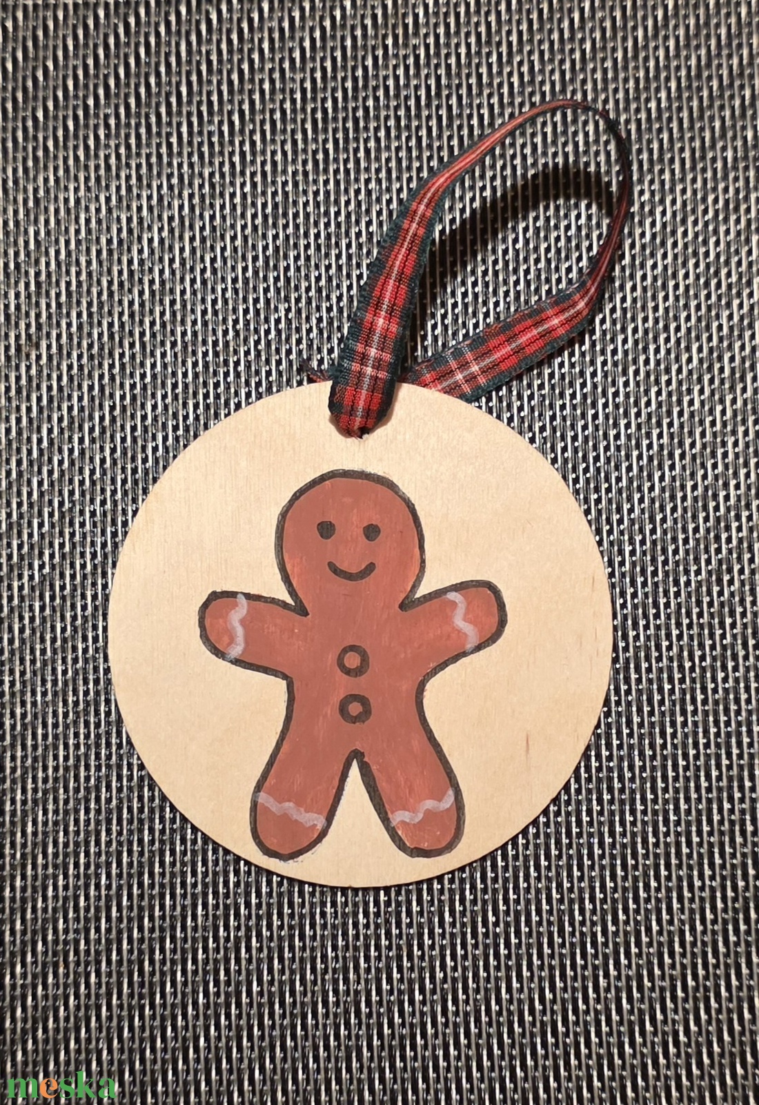 Karácsonyfa dísz, kézzel festve, grincs, télapó, hóember, rénszarvas, mézeskalács - karácsony - karácsonyi lakásdekoráció - karácsonyfadíszek - Meska.hu