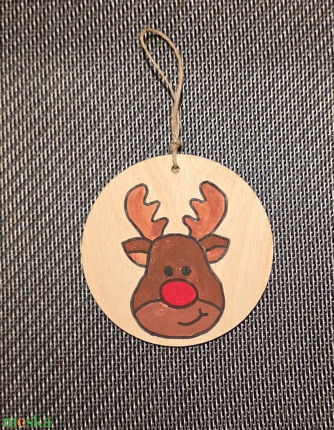 Karácsonyfa dísz, kézzel festve, grincs, télapó, hóember, rénszarvas, mézeskalács - karácsony - karácsonyi lakásdekoráció - karácsonyfadíszek - Meska.hu