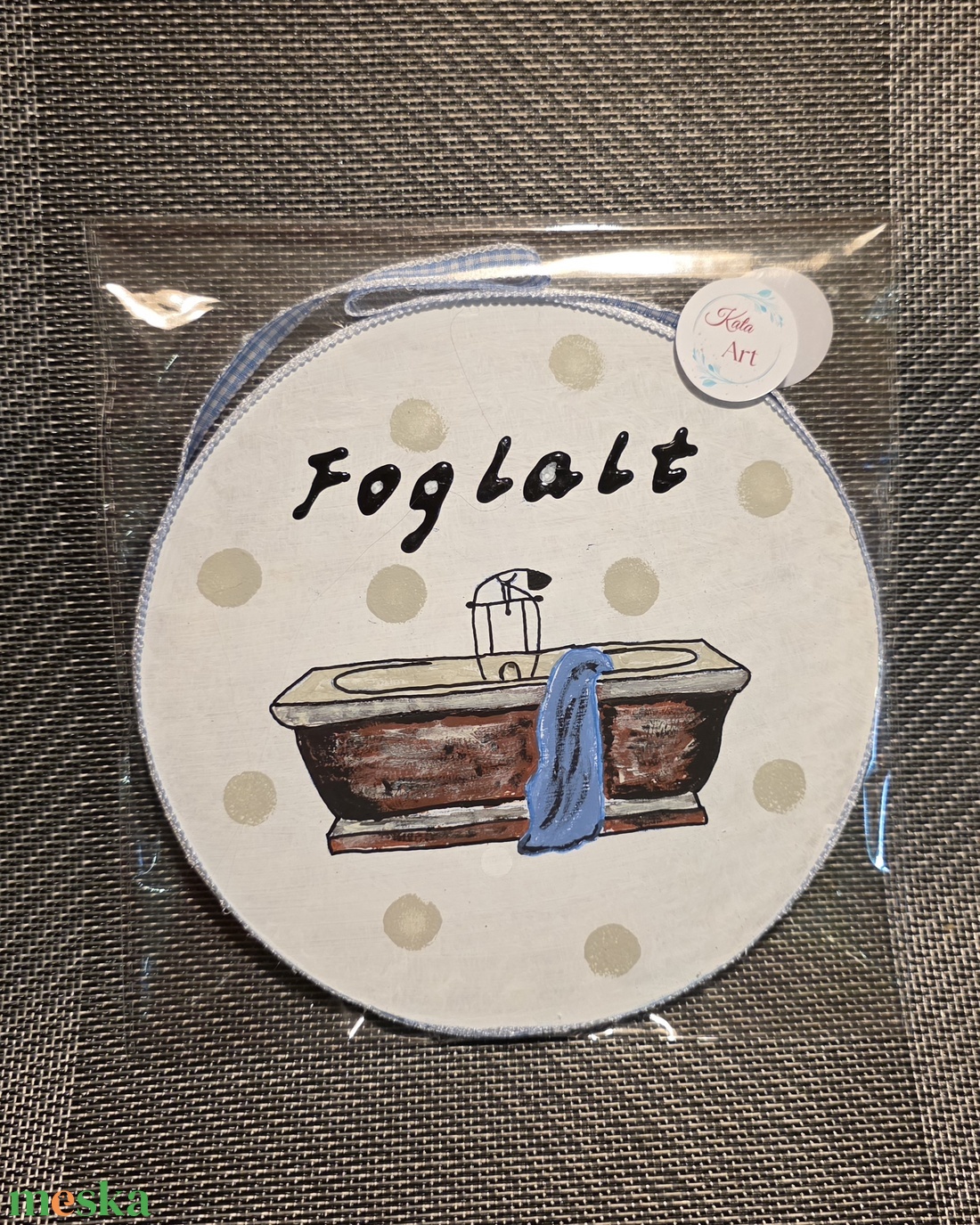 Kézzel festett, kétoldalas tábla,  3D felirat falusi szállásokba, nyaralóba, vendégházba, airbnb-be, lakád-és házavatóra - otthon & életmód - dekoráció - ajtó- és ablak dekoráció - ajtótábla - Meska.hu