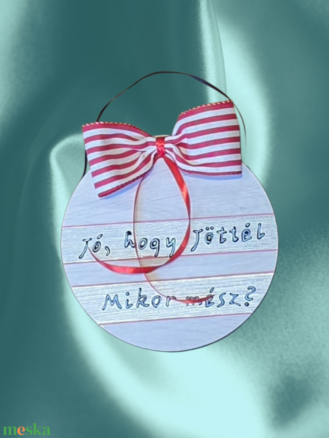 Vicces kézzel festett, újrahasznosított parketta-tábla házavatóra, nevnapra, szülinapra  - otthon & életmód - dekoráció - kép & falikép - fából készült kép - Meska.hu