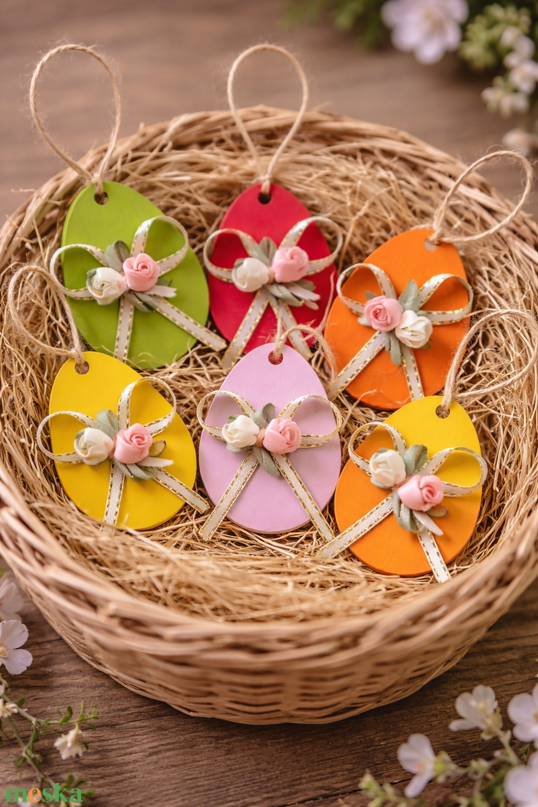 Húsvéti tojásdísz - ünnepi díszek, dekorációk - húsvéti díszek és dekorációk - húsvéti tojásfadíszek - Meska.hu