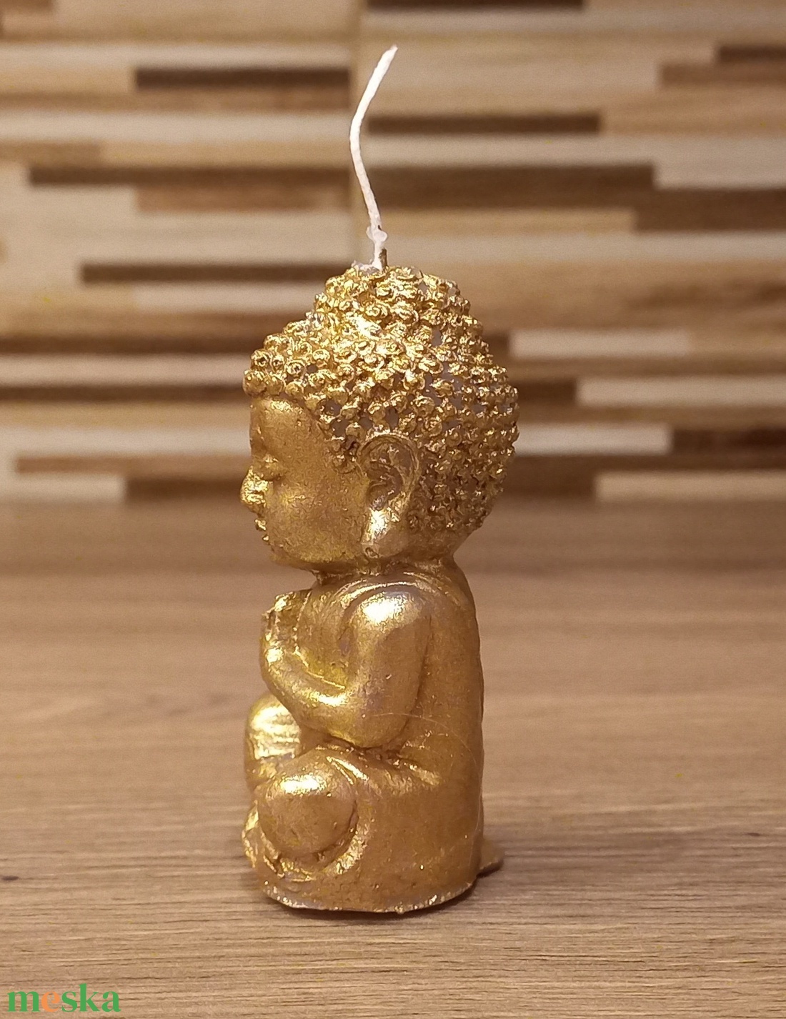 Festett Buddha gyertya - otthon & lakás - gyertya, illat, aroma - gyertya - Meska.hu