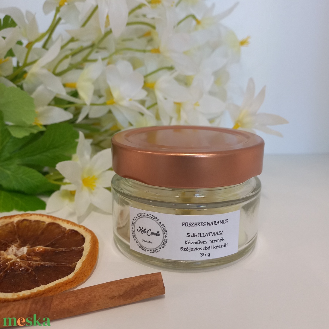 Fűszeres narancs illatviasz - otthon & életmód - gyertya, illat, aroma - illatviasz - Meska.hu Fűszeres narancs illatviasz - otthon & életmód - gyertya, illat, aroma - illatviasz - Meska.hu