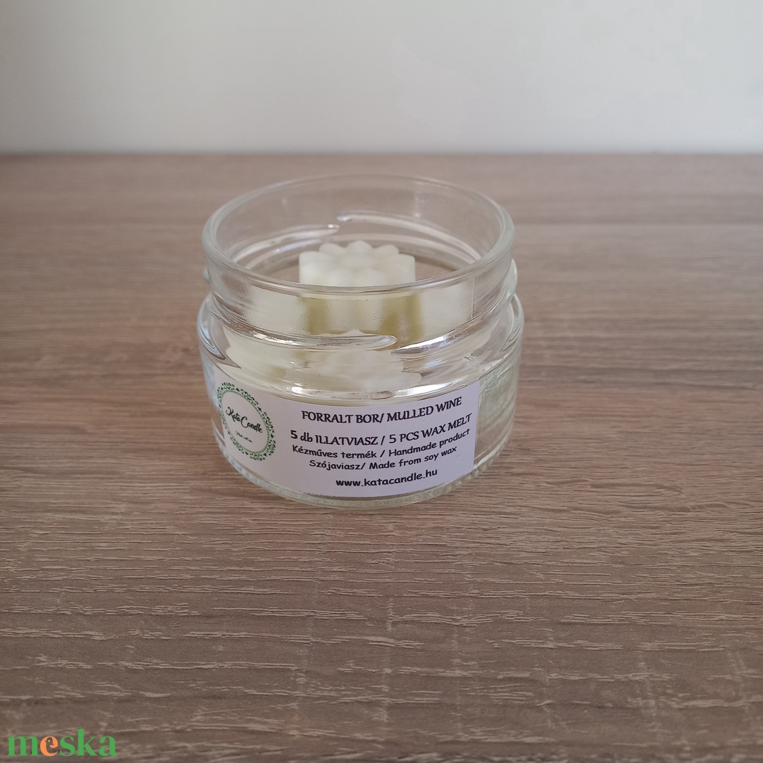 Forralt bor illatviasz - otthon & életmód - gyertya, illat, aroma - illatviasz - Meska.hu