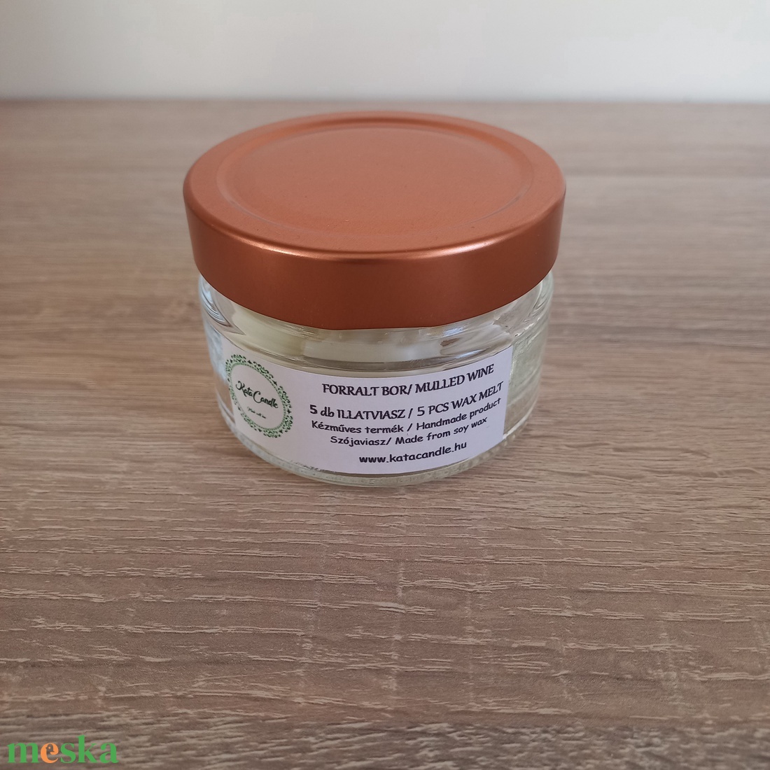 Forralt bor illatviasz - otthon & életmód - gyertya, illat, aroma - illatviasz - Meska.hu