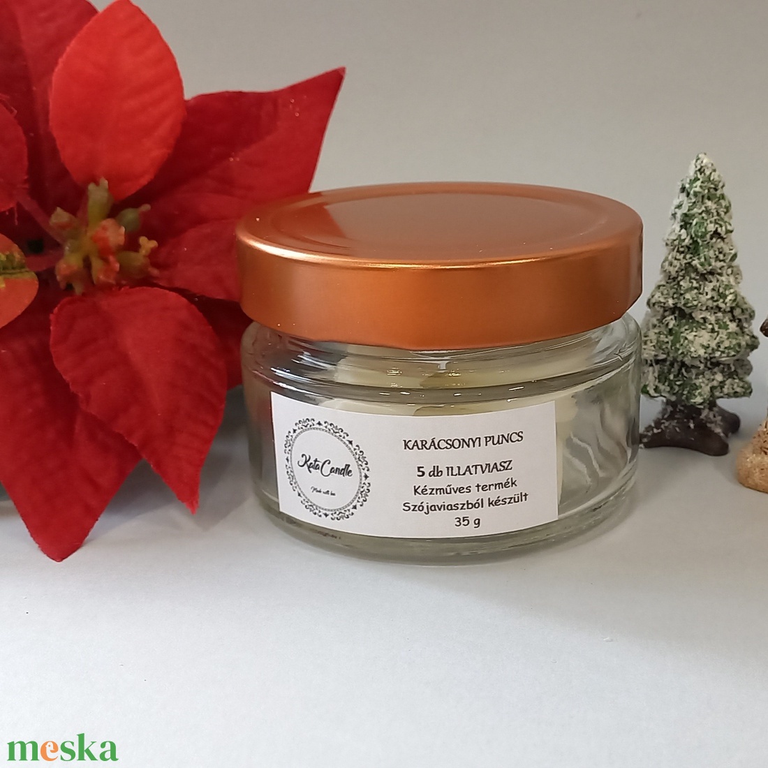 Karácsonyi puncs illatviasz - otthon & életmód - gyertya, illat, aroma - illatviasz - Meska.hu