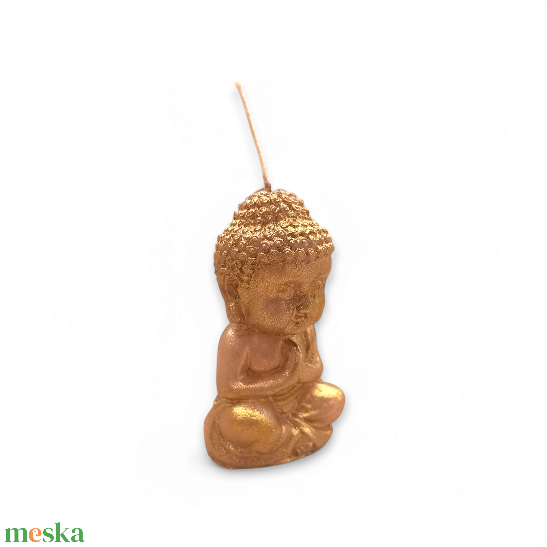 Festett Buddha gyertya - otthon & életmód - gyertya, illat, aroma - gyertya - Meska.hu